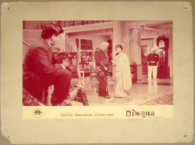 Tyagraj Pendharkar (Cinematographer), Diwana, 1967, Lobby Card