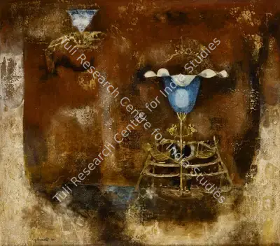 Pyne, Ganesh (Artist). Bloom, 1968 | Painting, Ch.NeY/20.03.24, 2024 · Christie's