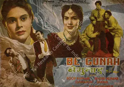 B.R. Mudnaney (Director), Be Gunah, 1949, Song-Synopsis Booklet
