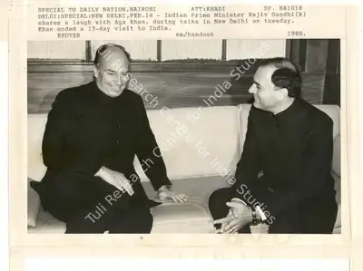 Sunil Malhotra (Photographer), Special To Daily Nation, Nairobi Att: Khadi Sp. Na1018 Del01; Special: New Delhi, Feb. 14, 1989, Contemporary Photograph