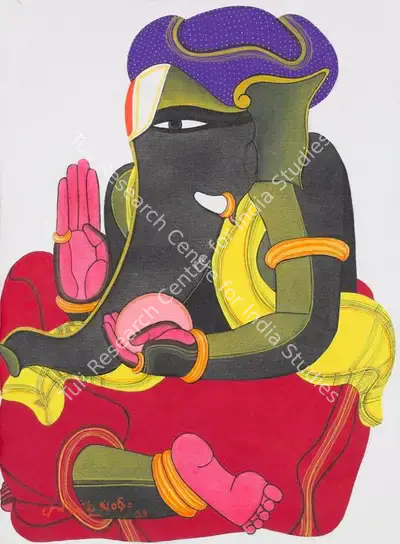 Thota Vaikuntam (Artist), Untitled, 2012, Painting