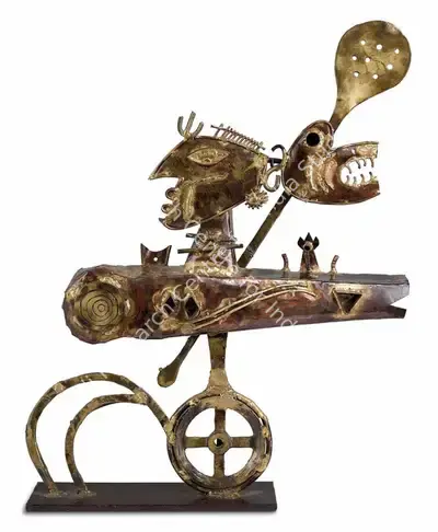 Nandagopal, S. (Artist). Untitled (Circus), n.d. | Sculpture, AG.Mum/16.12.24, 2024 · Asta Guru