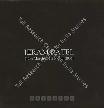 Jeram Patel (Artist), Jeram Patel, 2004, Solo Exhibition Catalogue