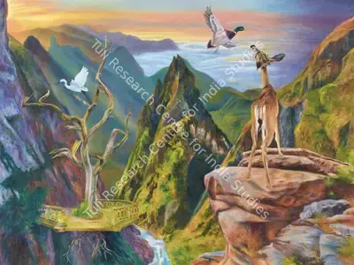 Kaleka, Ranbir (Artist). Cordillera Harmony, 2018 | Painting, Sa.Onl/14.10.21, 2021 · Saffronart