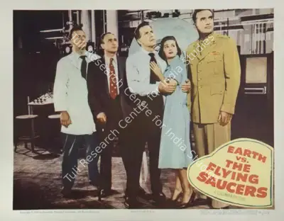 Fred Jackman Jr. (Cinematographer), Earth vs. the Flying Saucers, 1956, Lobby Card