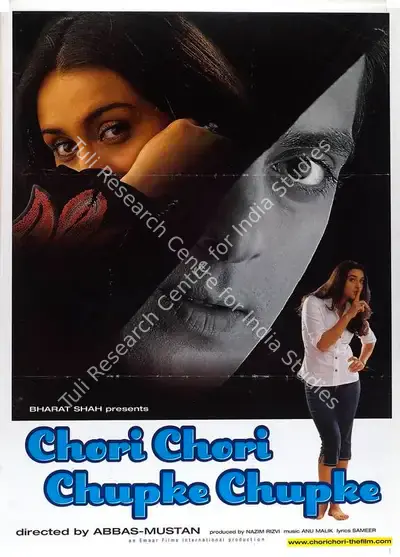 Nazim Rizvi (Producer), Chori Chori Chupke Chupke, 2001, Full Sheet Poster