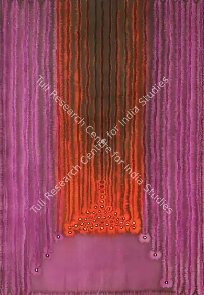 Sohan Qadri (Artist), Untitled, Painting