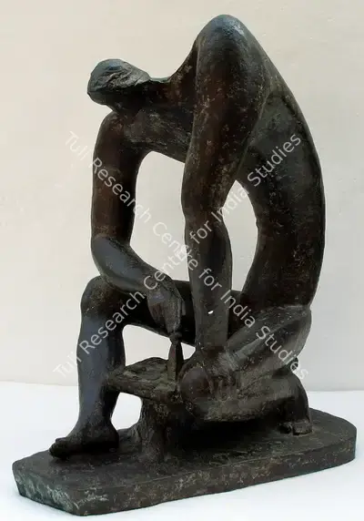 Debabrata Chakraborty (Artist), Problem with the Queen, 1983, Sculpture