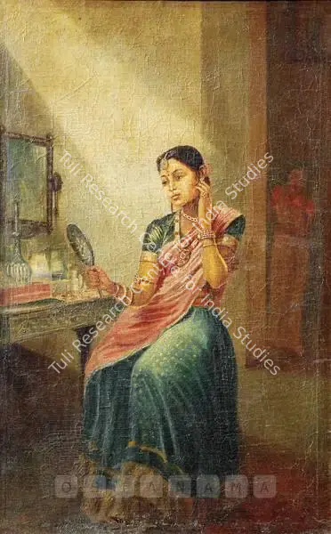 A.H. Muller (Artist), Maid In Waiting, Painting