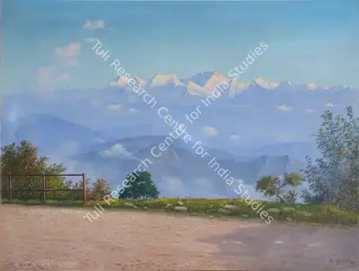 Biswanath Mukherjee (Artist), Untitled, 1955, Painting