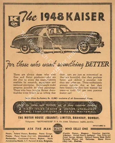 Kaiser Motors (Advertiser), The 1948 Kaiser, 1948, Advertisement