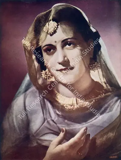 D.B. Neroy (Artist), Neroy, D.B. (Artist), Sulochna | Oleograph, March 1942, Oleograph