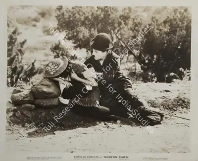 Charlie Chaplin (Producer), Modern Times, 1936, Lobby card