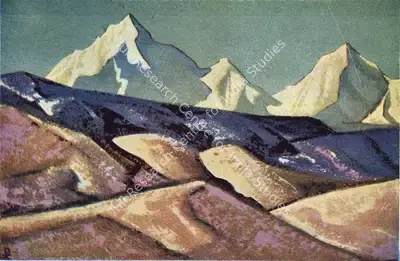Nicholas Roerich (Artist), Himalayas, Painting