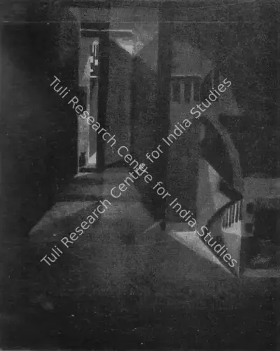 Gaganendranath Tagore (Artist), The Haunted House, Painting
