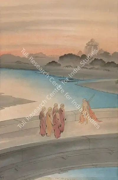 Gaganendranath Tagore (Artist), Chaitanya Series, 1913, Painting