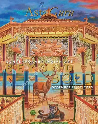 Asta Guru (Auction House), Contemporary Indian Art, 2023, Auction Catalogue