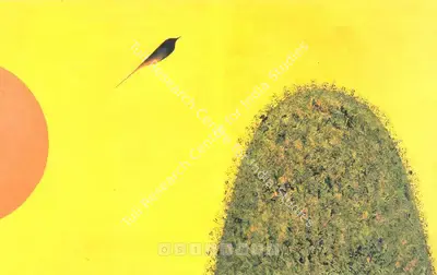J. Swaminathan (Artist), Untitled-Bird Series, 1983, Painting
