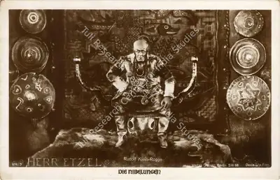 Wagner, Fritz Arno (Producer), Die Nibelungen: Kriemhild's Revenge, 1924 | Postcard | CinemaEducation | 00795518