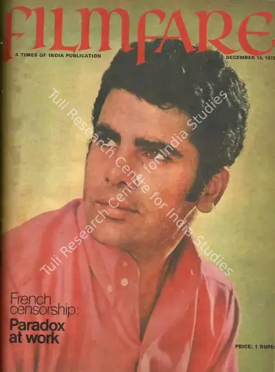 B.K. Karanjia (Editor), Filmfare, 1972, Magazine