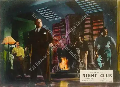 Naresh Saigal (Director), Night Club, 1958, Lobby Card