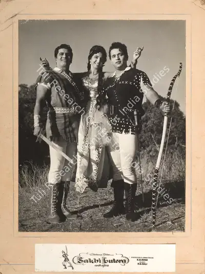 R.B. Irani (Producer), Sakhi Lootera, 1969, Photographic Still Mounted on Lobby Card