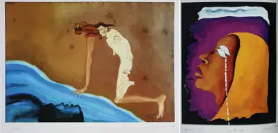 Arpana Caur (Artist), Time Image, 1994, Painting
