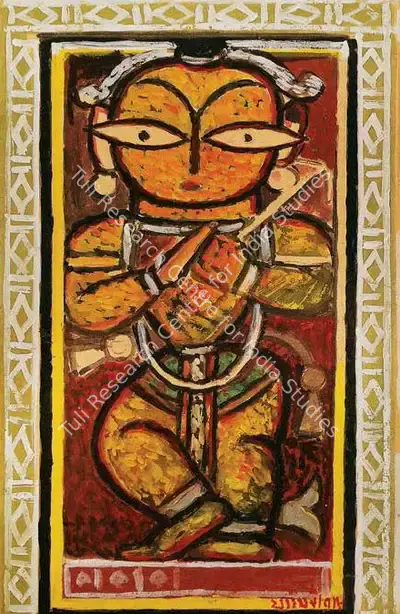 Jamini Roy (Artist), Untitled, Painting