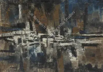Sohan Qadri (Artist), Untitled, 1964, Painting