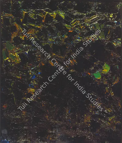 S.H. Raza (Artist), L 'E' Tang, 1960, Painting
