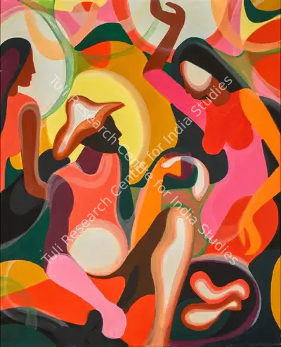 Senaka&nbsp;Senanayake (Artist), Fish Market, 1974, Painting