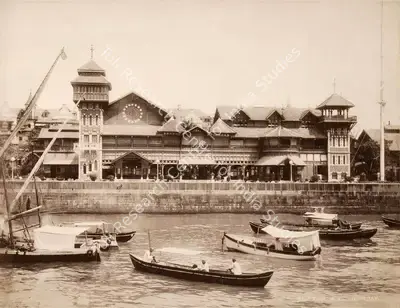 Studio Clifton & Co. (Photographic Studio), Royal Bombay Yacht Club, 1900, Antiquarian Photograph