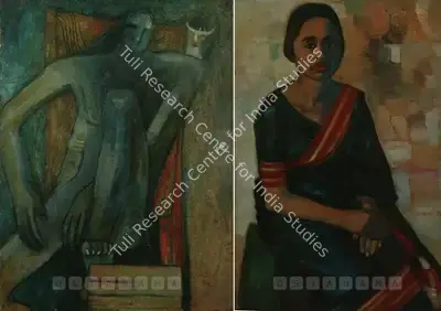 Rameshwar Broota (Artist), Untitled (Double Sided Work), 1977, Painting