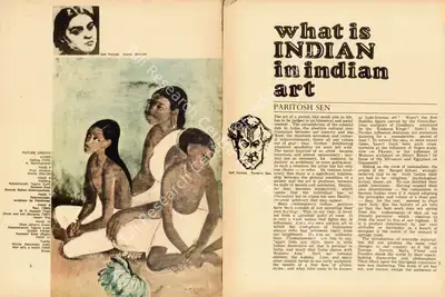 Paritosh Sen (Essayist), What is Indian in Indian Art, 1973, Essay