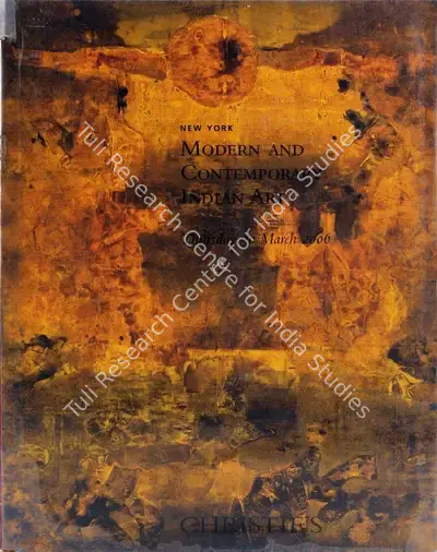 Christie's (Auction House), Modern and Contemporary Indian Art, 2006, Auction Catalogue