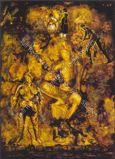 Aditya Basak (Artist), Journey, 2002, Painting