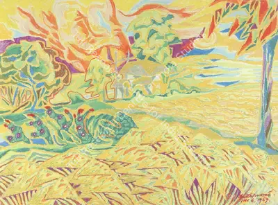 Chittaprosad (Artist), Untitled, 1969, Painting