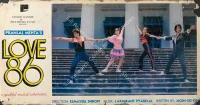 Pranlal Mehta (Producer), Love 86, 1986, Lobby Card