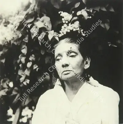 Unknown (Photographer), Chittaprosad's mother, Indumati Debi, Contemporary Photograph
