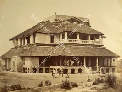 Felice Beato (Photographer), Bank's House, Lucknow, 1858, Antiquarian Photograph