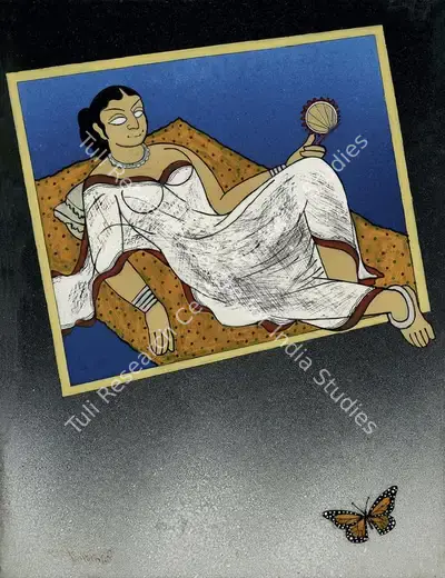 Dharmanarayan Dasgupta (Artist), Untitled - II, 1982, Painting