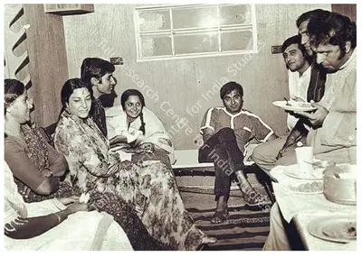 Sunil Dutt (Producer), Reshma Aur Shera, 1971, Working Still