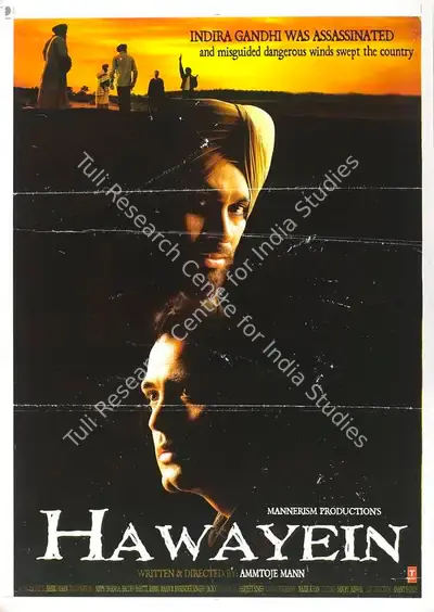 Baldev Bhatti (Producer), Hawayein, 2003, Full Sheet Poster