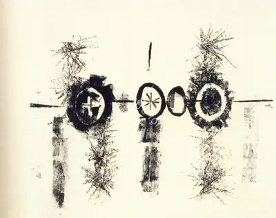 V.S. Gaitonde (Artist), Untitled, 1961, Drawing