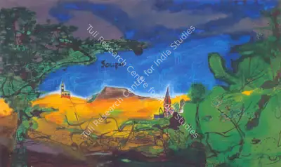 Souza, F.N. (Artist). Untitled, n.d. | Painting, Pu.Mum/01.02.12