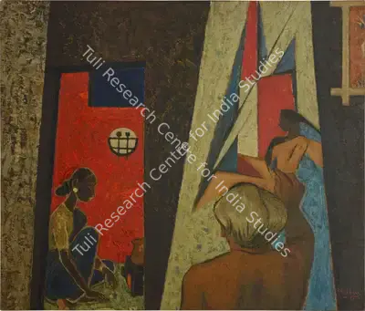 Hebbar, K.K. (Artist). Untitled (Narayan Shridhar Bendre), 1959 | Painting, So.NeY/18.03.24, 2024 · Sotheby's