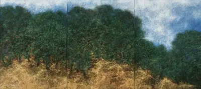 Paramjit Singh (Artist), Untitled, 2002, Painting