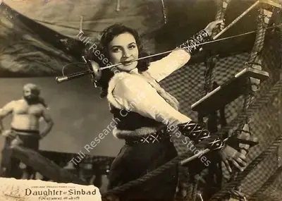 H. Khera (Producer), Sindbad Ki Beti, 1958, Lobby Card