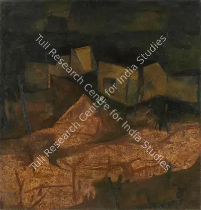 Ramkumar (Artist), Untitled, 1955, Painting