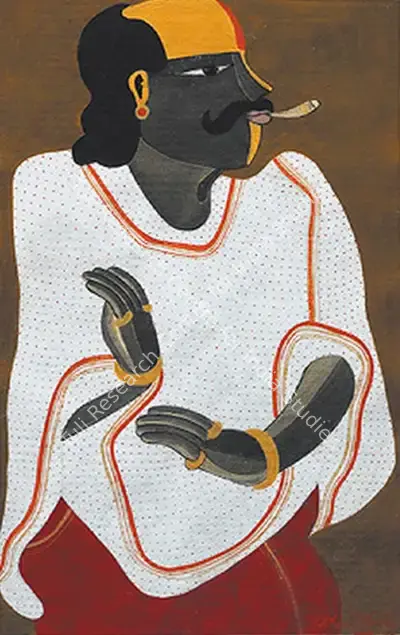 Thota Vaikuntam (Artist), Untitled, 2001, Painting